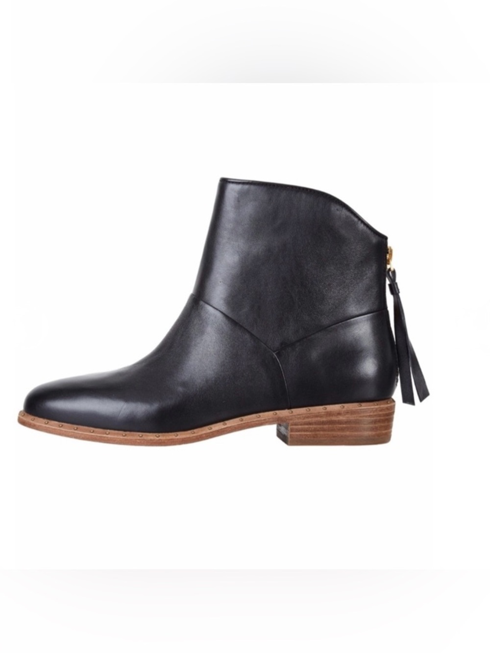 UGG Bruno Sleek Black Ankle Boots 10